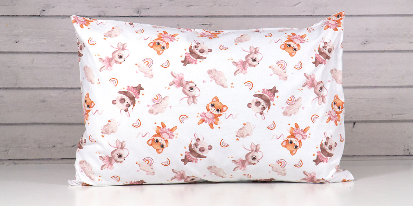 Poszewka 40x60 100% bawełna misie baletnice